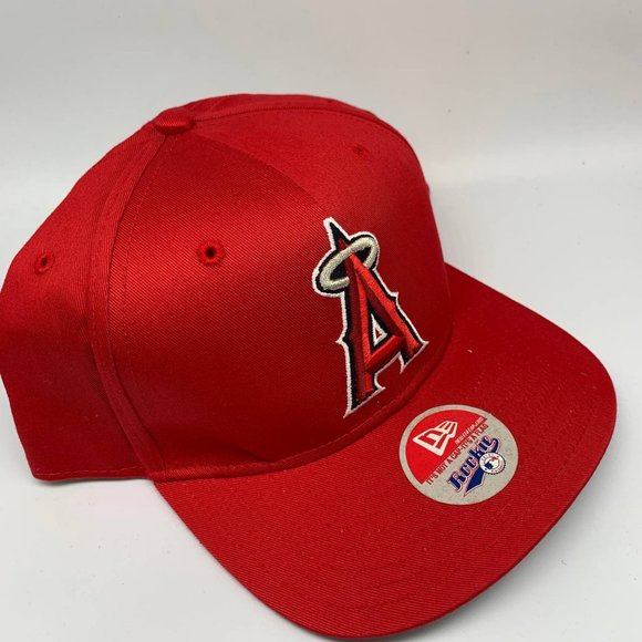 Vintage Los Angeles LA Angels MLB New Era Hat Snapback Cap Men New - Picture 3 of 8